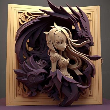 3D model Disgaea Hour of Darkness game (STL)